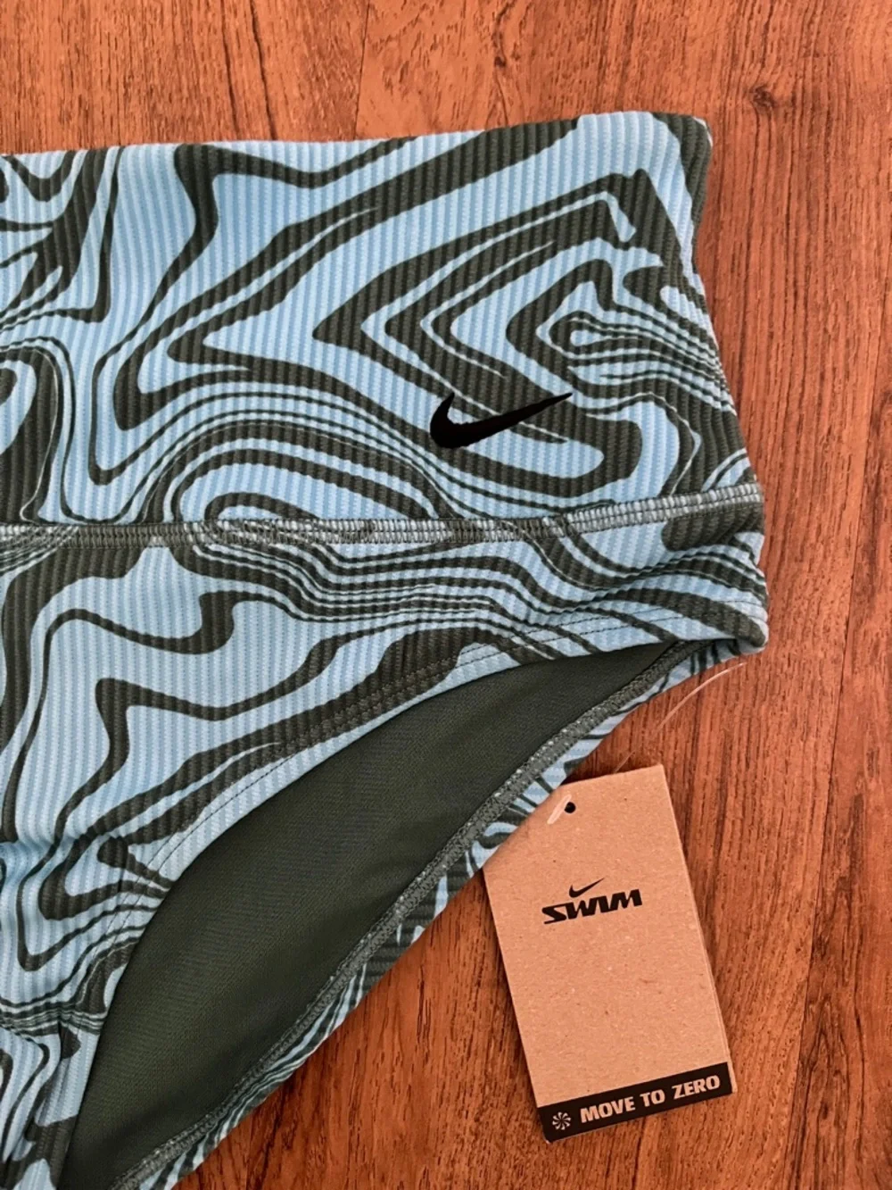 NWT Nike Swim Swirl Bikini Bottoms
